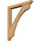 Ekena Millwork Legacy Traditional Smooth Bracket w/ Offset Brace, Western Red Cedar, 5 1/2"W x 42"D x 48"H BKT0604X42X48LEC01SWR - alternate 1